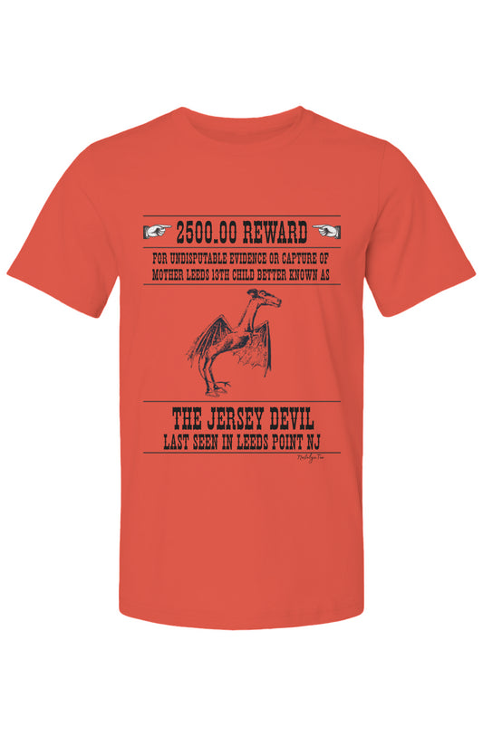 Mens 100% cotton Jersey Devil T-Shirt