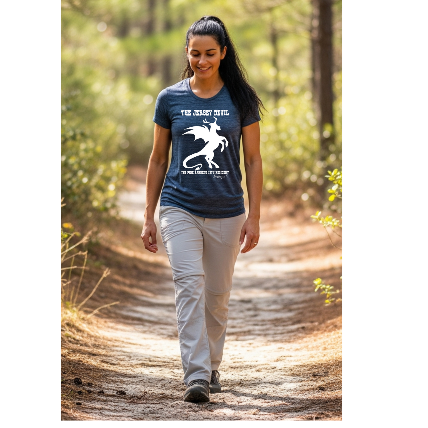 The Jersey Devil top for women by NostalgicTee
