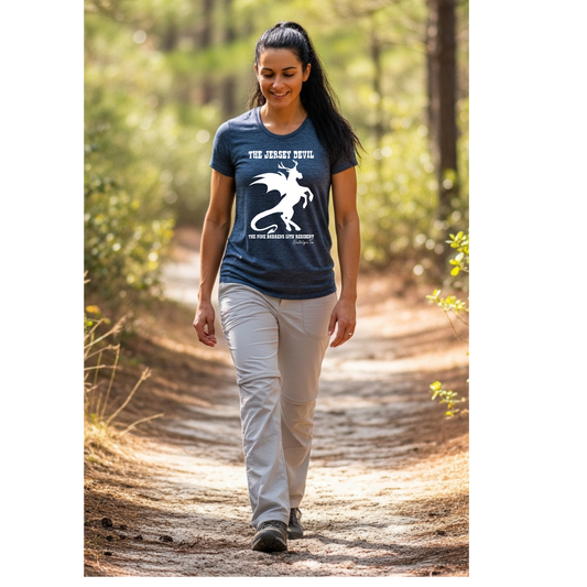 The Jersey Devil top for women by NostalgicTee