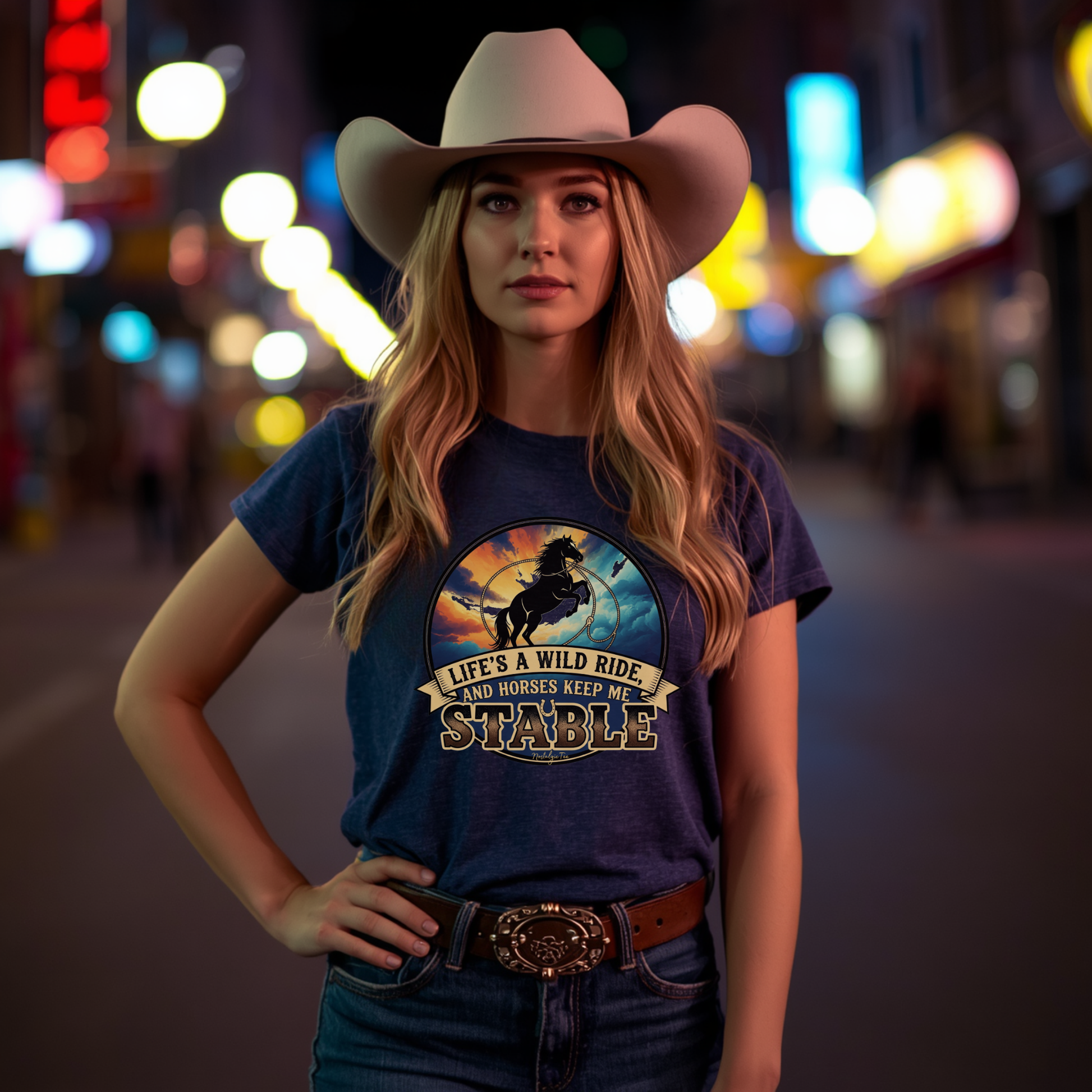 Horses keep me stable t-shirt