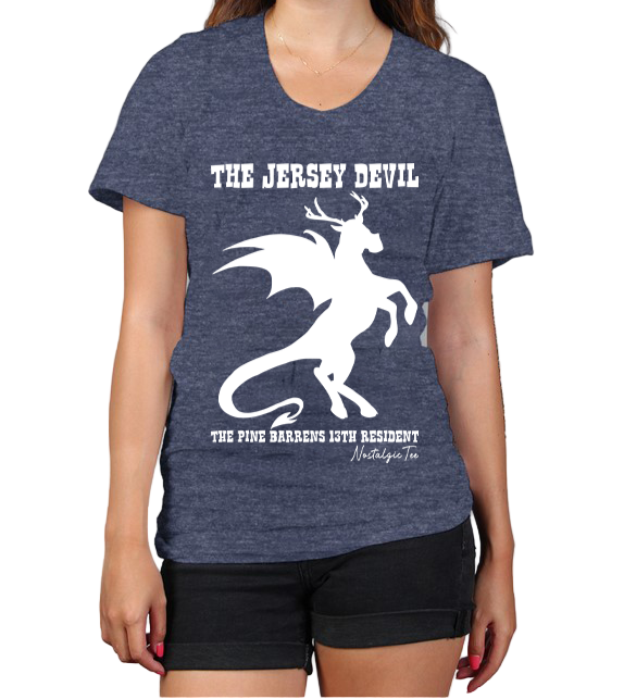 The Jersey Devil  Pine Barrens T shirt by NostalgicTee