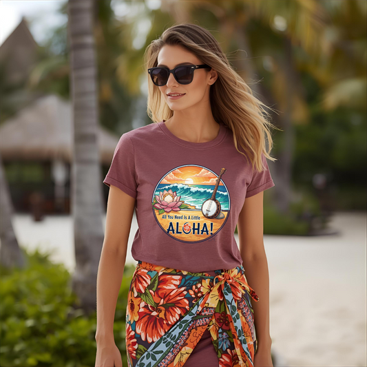 Tropical Graphic Tee – All You Need Is a Little Aloha Shirt