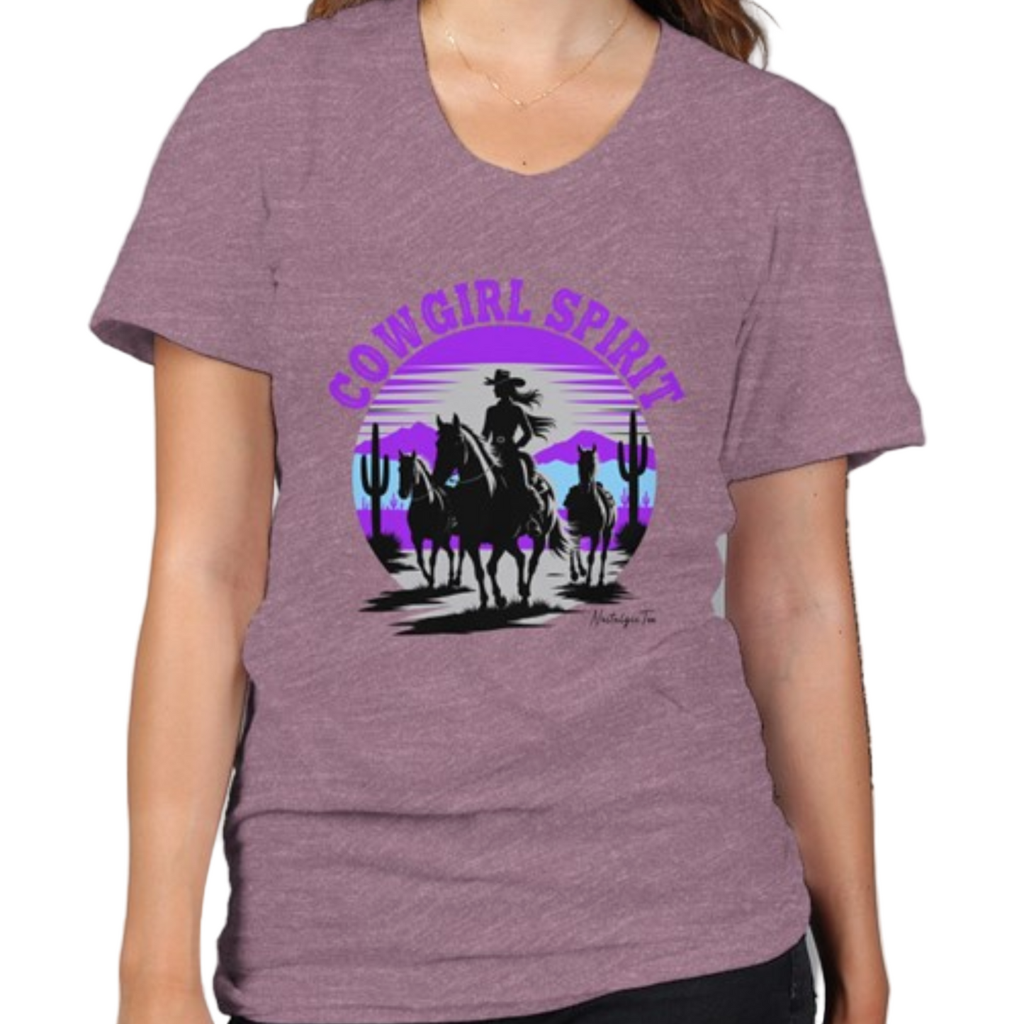 Cowgirl Spirit T-Shirt – Western Horse Lover Graphic Tee