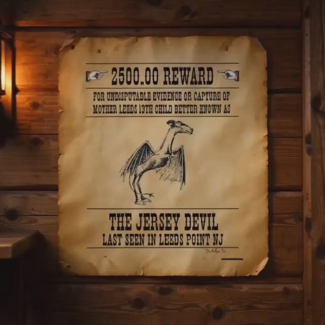 Reward for Jersey Devil T-shirt